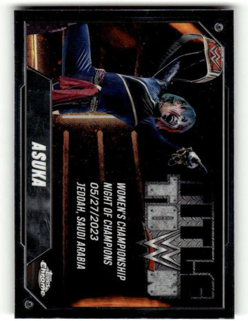 2025 TT-ASK Asuka Smackdown Wrestling Trading Card