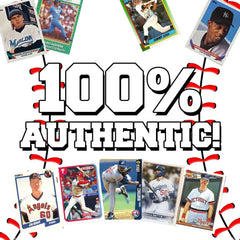Assorted Set of 100 Baseball Trading Cards - All New Condition Cards - Perfect Starter Set for Kids, Adults, & Collectors - Potential Superstar and Hall of Fame Cards Available - Retail Packaging