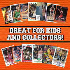 Assorted Set of 100 (Rare Package) Trading Cards - All New Condition Cards - Perfect Starter Set for Kids, Adults, & Collectors - Potential Superstar and Hall of Fame Cards Available - Retail Packaging