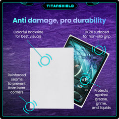TitanShield (150 Sleeves, Black) Compatible with Standard Sized Board Games, MTG Magic The Gathering, Pokemon, Lorcana and Trading Cards 2.5" x 3.5" 66x91mm