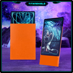 TitanShield (150 Sleeves, Black) Compatible with Standard Sized Board Games, MTG Magic The Gathering, Pokemon, Lorcana and Trading Cards 2.5" x 3.5" 66x91mm