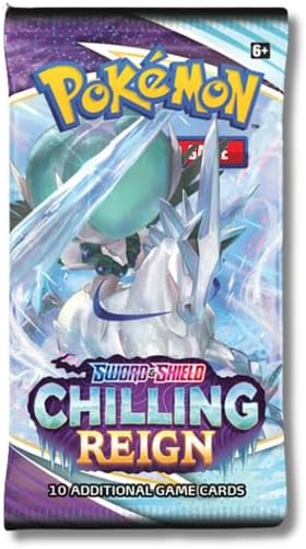Pokemon Sword & Shield Chilling Reign Booster Pack | Glastrier
