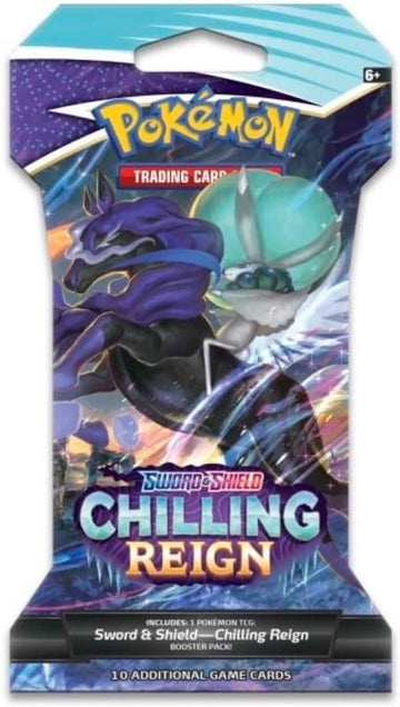 Pokemon Sword & Shield Chilling Reign Sleeved Booster | Spectrier