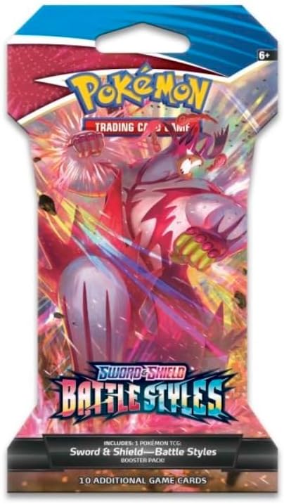 Pokemon Sword & Shield Battle Styles Sleeved Booster | Single Strike Urshifu