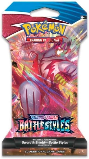 Pokemon Sword & Shield Battle Styles Sleeved Booster | Single Strike Urshifu