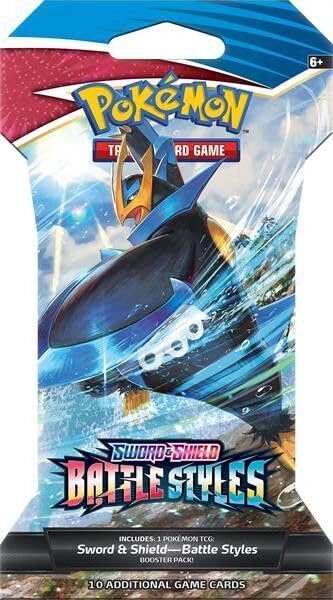 Pokémon Sword & Shield Battle Styles Sleeved Booster