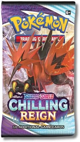 Pokemon Sword & Shield Chilling Reign Booster Pack | Galarian Zapdos