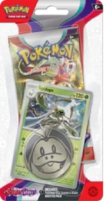 Pokemon Scarlet & Violet Checklane Blister (Spidops)
