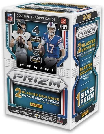 Panini Prizm 2021 NFL Football Trading Card Blaster Box