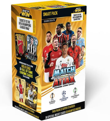 Topps UEFA Champions League Match Attax 24/25 Trading and Collectible Card Game - Smart Pack