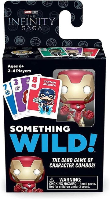 Funko Something Wild! Marvel Infinity War with Iron Man Pocket Pop! Card Game for 2-4 Players Ages 6 and Up