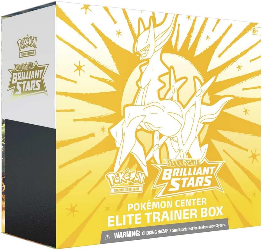 Pokemon TCG: Sword & Shield - Brilliant Stars Pokemon Center Elite Trainer Box (Arceus)