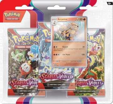 Pokemon TCG: Scarlet & Violet 3Pk - Arcanine