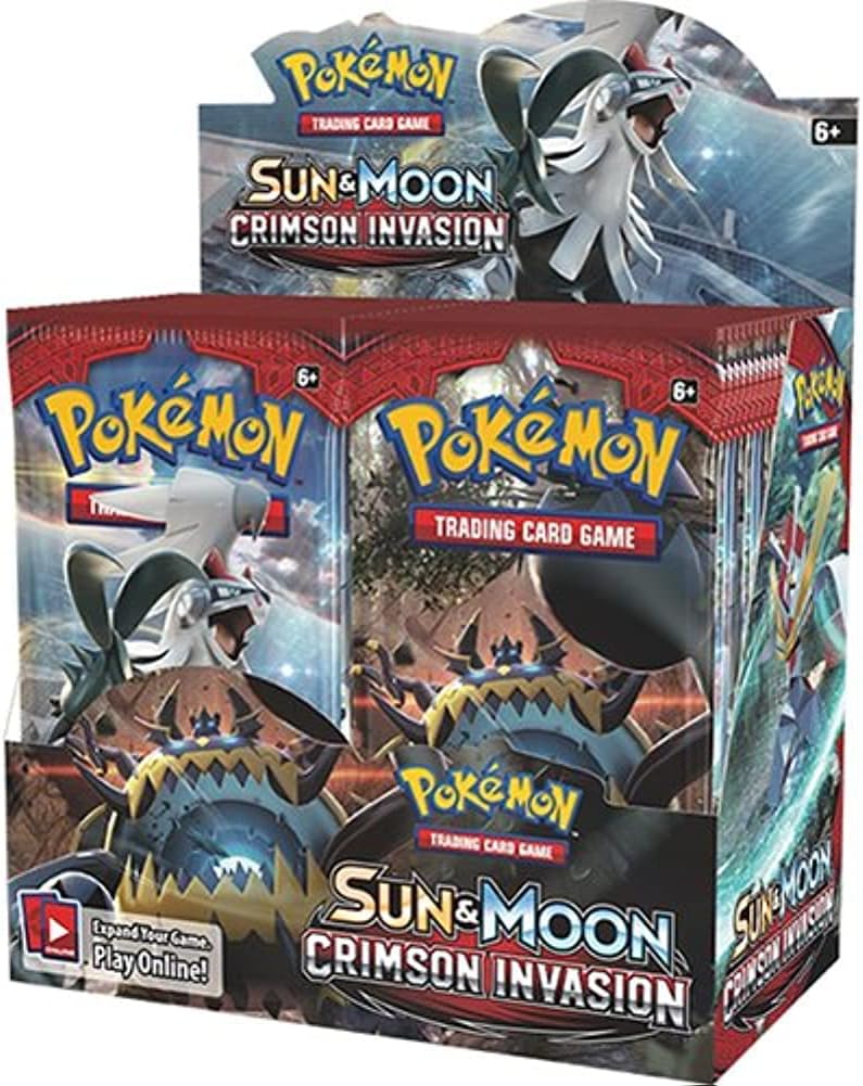 Pokemon TCG: Sun & Moon Crimson Invasion Sealed Booster Box
