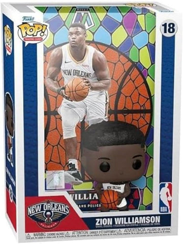 Funko Pop! Trading Cards: NBA - Zion Williamson, New Orleans Pelicans (Mosaic)
