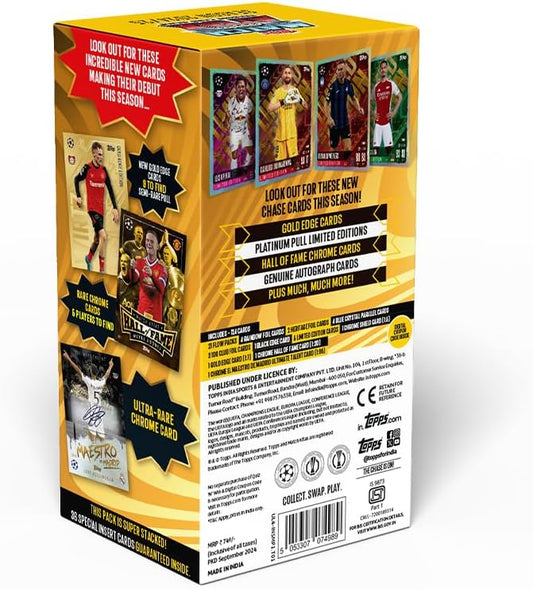 Topps UEFA Champions League Match Attax 24/25 Trading and Collectible Card Game - Smart Pack