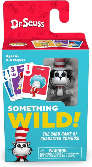 Funko Something Wild! Dr. Seuss with Cat in The Hat Pocket Pop! Card Game for 2-4 Players Ages 6 and Up