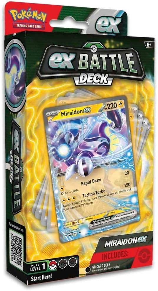 Pokemon TCG: Miraidon EX Battle Deck