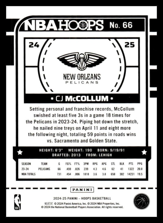 New Orleans Pelicans NBA Basketball Base Trading Card