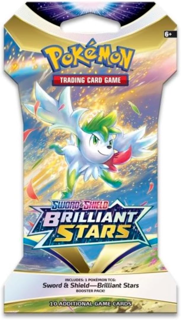 Pokemon Sword & Shield Brilliant Stars Sleeved Booster | Shaymin