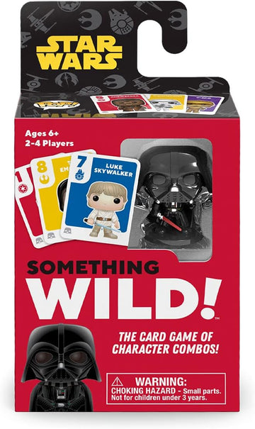 Funko Something Wild! Star Wars with Darth Vader Pocket Pop! Card Game for 2-4 Players Ages 6 and Up