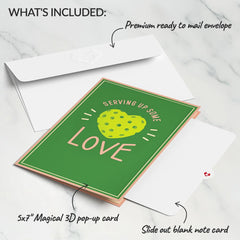 3D Humor Greeting Pop-Up Cards 5" x 7"