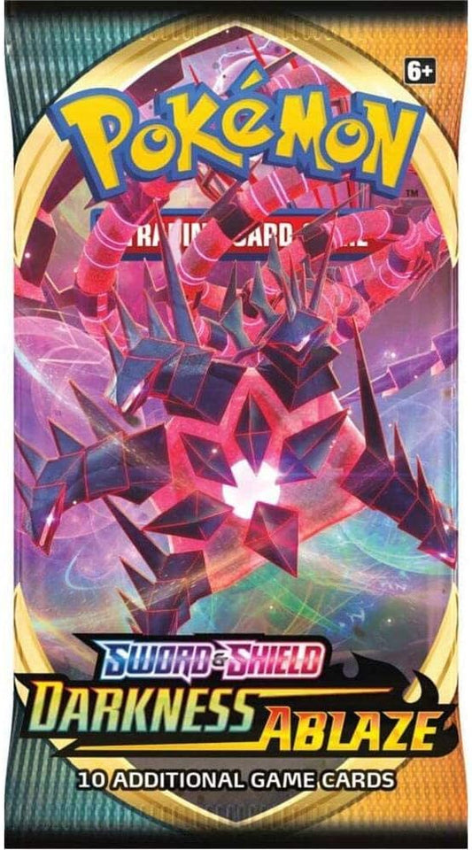 Pokemon 174-81712 Pokemon-Sword & Shield Darkness Ablaze-Booster Packet
