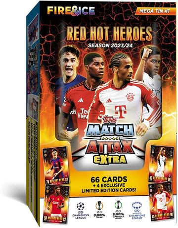 2023-24 Topps Match Attax Extra Champions League Cards - Mega Tin
