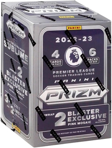 2022-23 Panini Prizm EPL Premier League Soccer (Football) Blaster Box - 24 Trading Cards Total