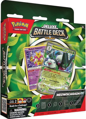 Pokémon TCG: Meowscarada/Quaquaval ex Deluxe Battle Deck