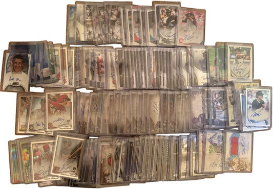 Baseball Triple Play Autograph Card Mystery Pack: 3 Signed Baseball Cards