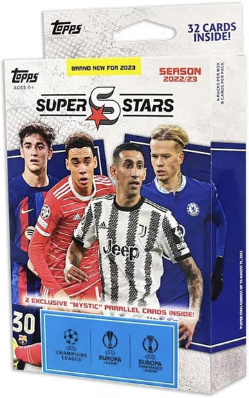 Topps UEFA Superstars 22/23 Hanger Pack (4 Packs)