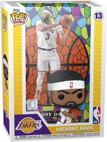 Funko Pop! Trading Cards: NBA - Anthony Davis, Los Angeles Lakers (Mosaic)