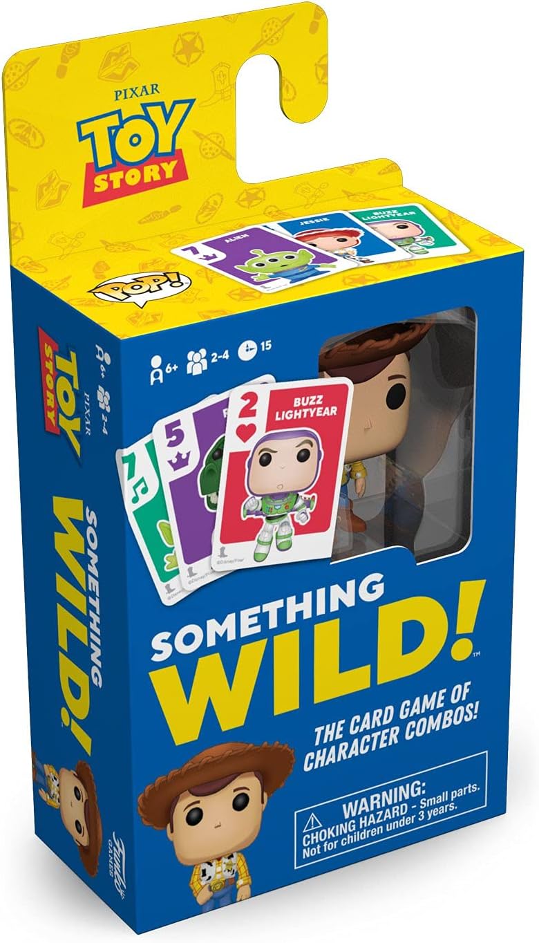 Funko Something Wild! Disney Pixar Toy Story with Woody Pocket Pop! Card Game for 2-4 Players Ages 6 and Up