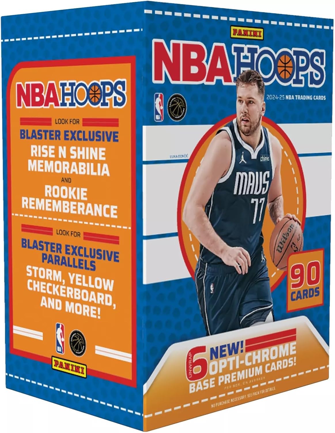 2024-25 Panini Hoops Basketball NBA Trading Cards Blaster Box