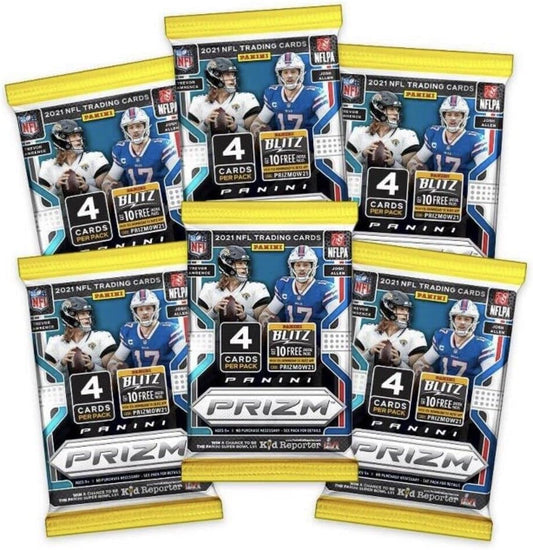 Panini Prizm 2021 NFL Football Trading Card Blaster Box