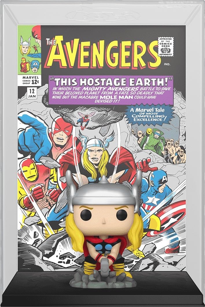 Funko Pop Comic Cover! Marvel: Avengers Toys for Kids & Adults