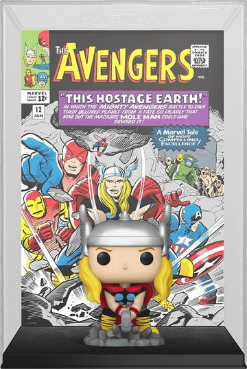Funko Pop Comic Cover! Marvel: Avengers Toys for Kids & Adults