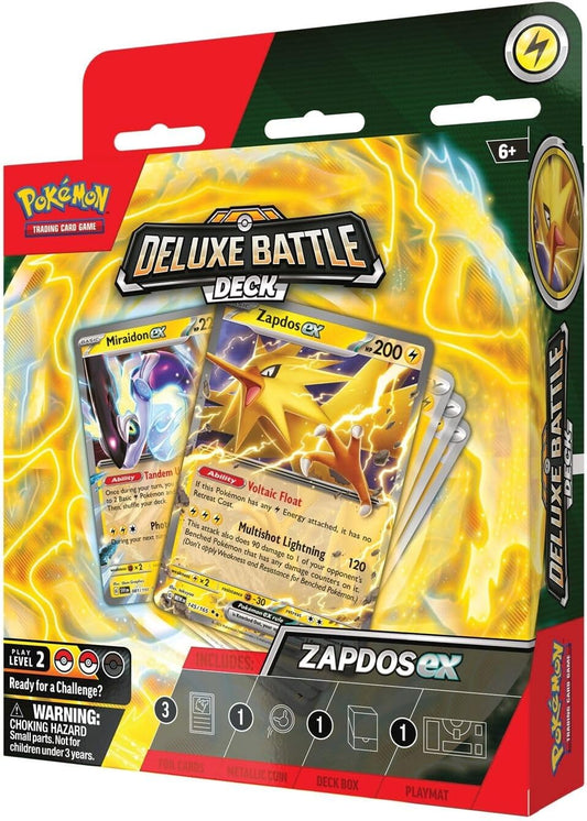 Pokémon TCG: Ninetales ex/Zapdos ex Deluxe Battle Deck