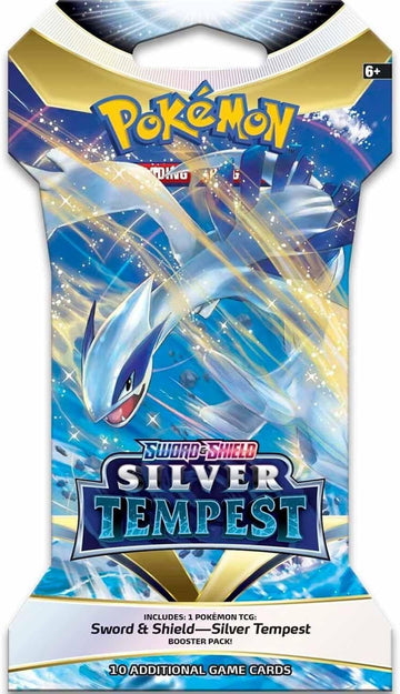Pokemon Sword and Shield Silver Tempest Booster Pack Trading Card