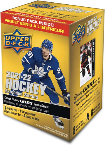 Upper Deck 2021-22 Extended Series Hockey Trading Card Blaster Box - 48 Cards