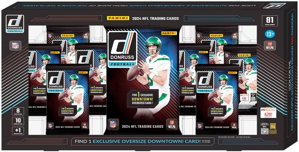 Panini 2024 Donruss NFL Trading Card Flagship Box