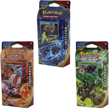 Pokemon Sword and Shield All 3 Theme Decks: 60 Cards Each, 180 Total Cards!