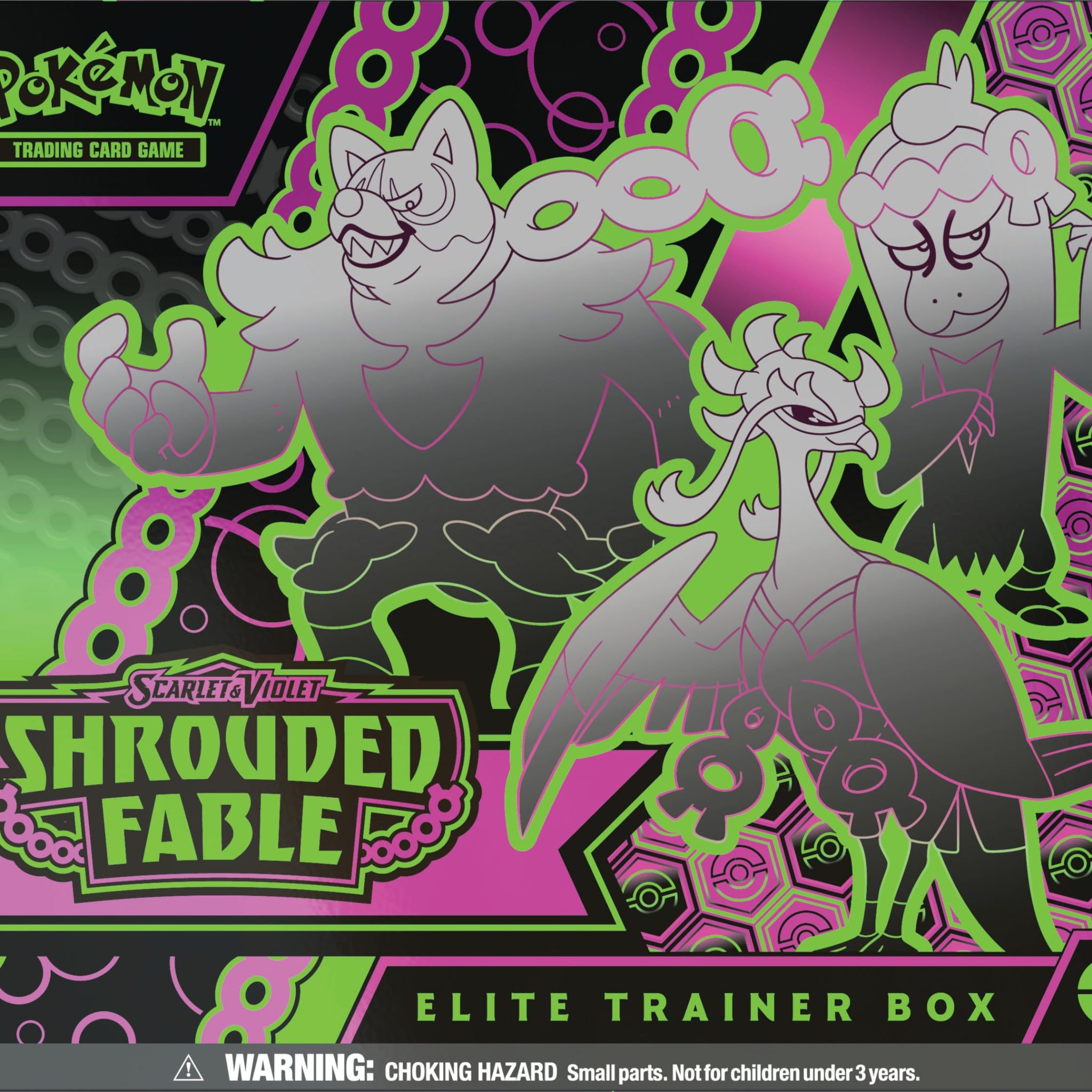 Pokemon TCG: Scarlet and Violet Shrouded Fable Elite Trainer Box
