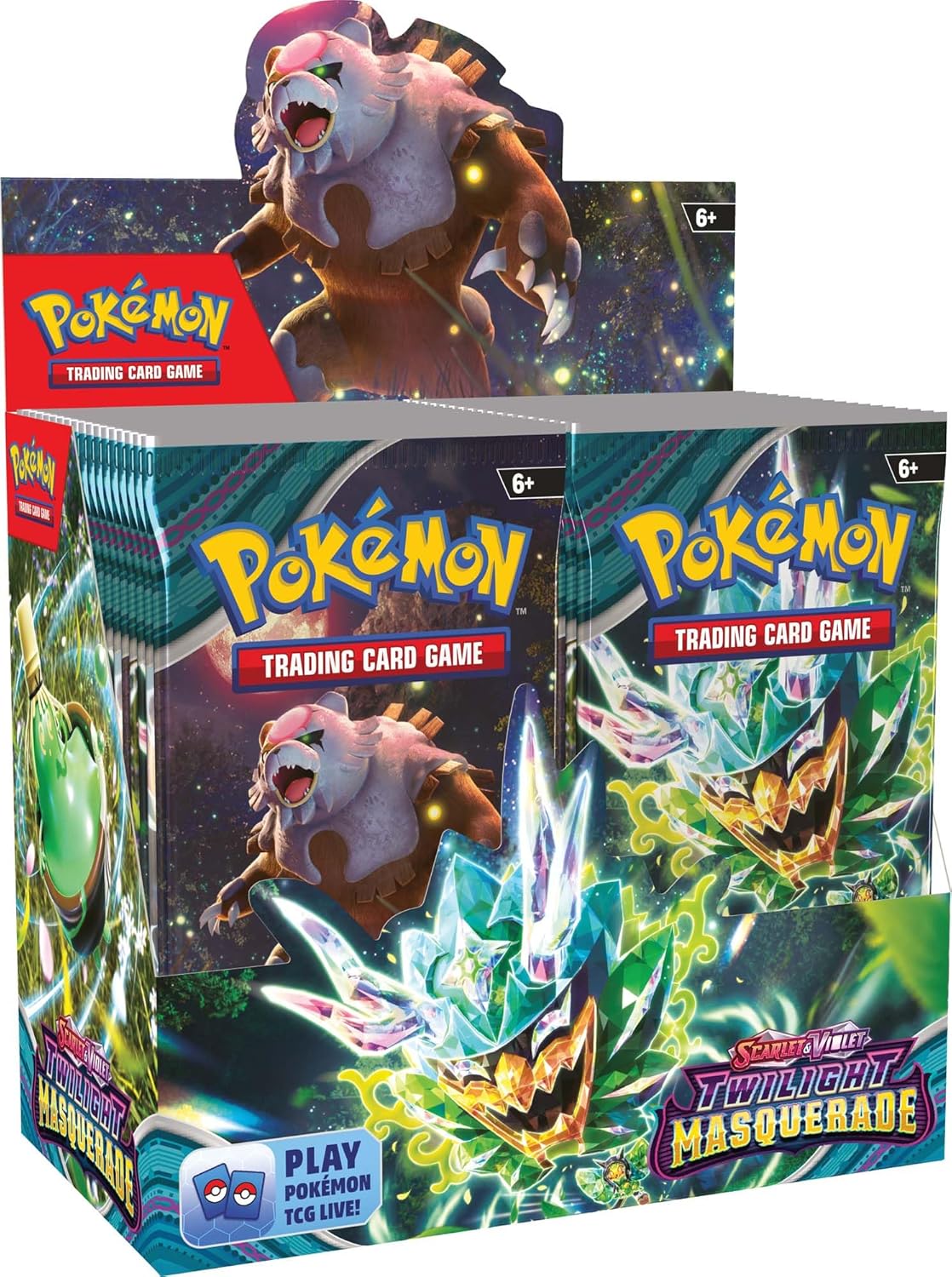 Pokémon TCG: Scarlet & Violet-Twilight Masquerade Booster Display Box