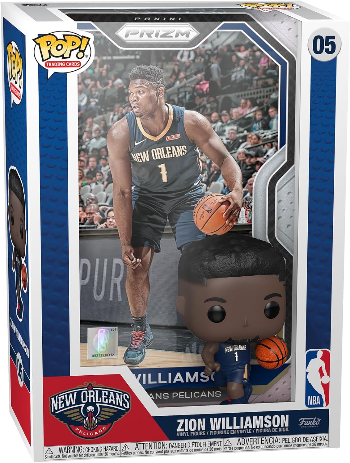 Funko Pop! NBA Trading Cards: Zion Williamson