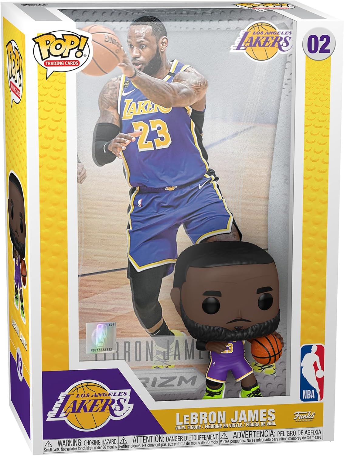 Funko Pop! NBA Trading Cards: Lebron James