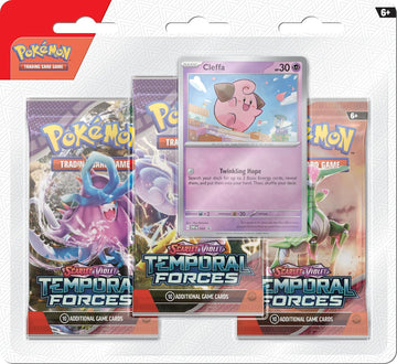 Pokémon TCG: Scarlet & Violet—Temporal Forces Three-Booster Blister - Random Character