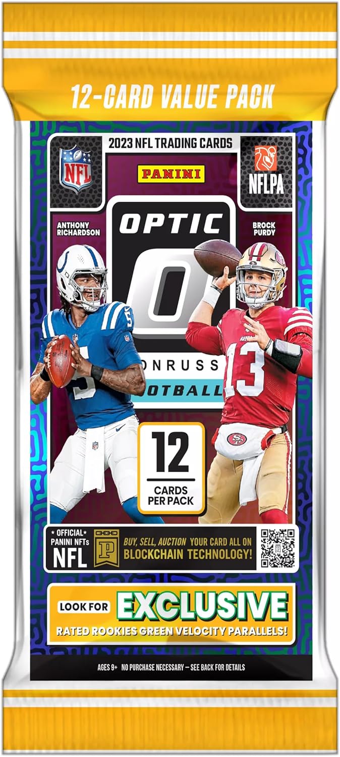 2023 Panini Donruss Optic Football NFL Trading Card Fat Pack