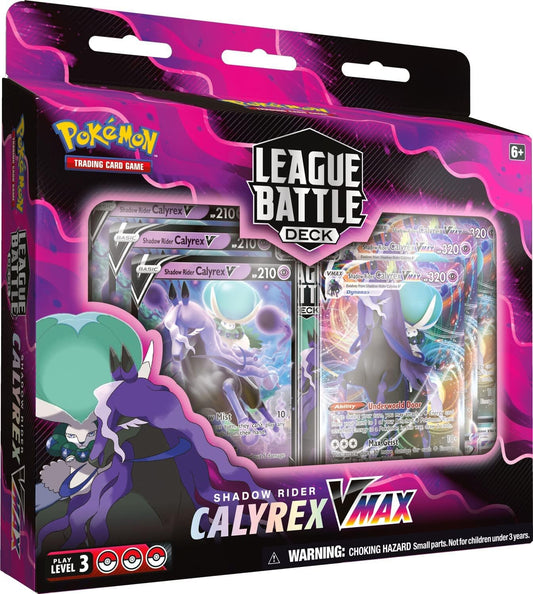 Pokemon TCG: Calyrex Vmax - League Battle Deck (Display Case of 6)